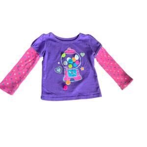 Garanimals bubble gum shirt